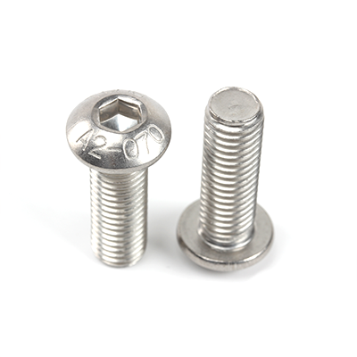 工業(yè)熊304不銹鋼A2-70內六角平圓頭螺釘ISO7380-1